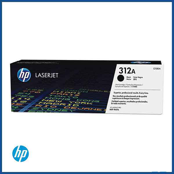 HP 312A (CF380A) Black Toner Cartridge